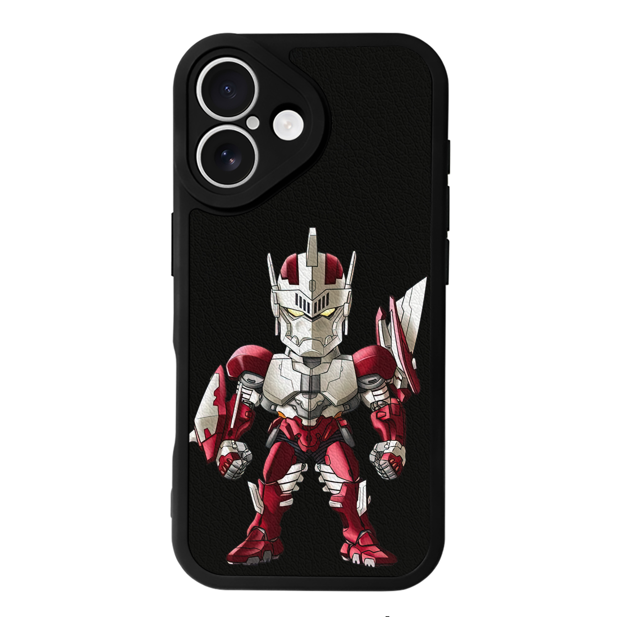 （画像用） ウルトラマン Ultraman 【iPhone 16シリーズ対応】シリコンスマホケース（レザー調） 材質：シリコン